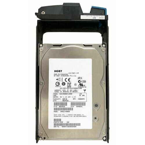 Жесткий диск Hitachi DF-F800-AKH600 600Gb SAS 3,5 HDD жесткий диск hitachi df f800 akh300 p 300gb sas 3 5 hdd