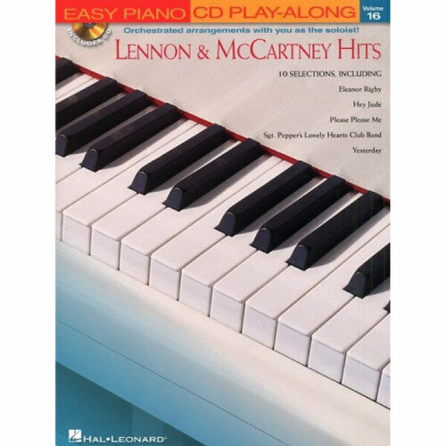 Песенный сборник Musicsales Easy Piano CD Play-Along Volume 16 Lennon And McCartney piano solo play along volume 1 disney favorites pf bk cd