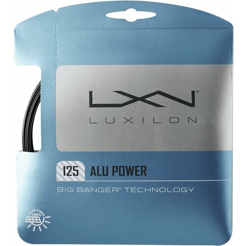 Теннисная струна Luxilon Alu Power Black - 1,25 Set (12,2 м), арт. WR8306901125