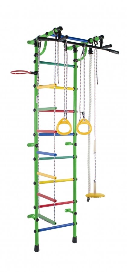 Детский спортивный комплекс Формула Здоровья Гамма (салатовый радуга)