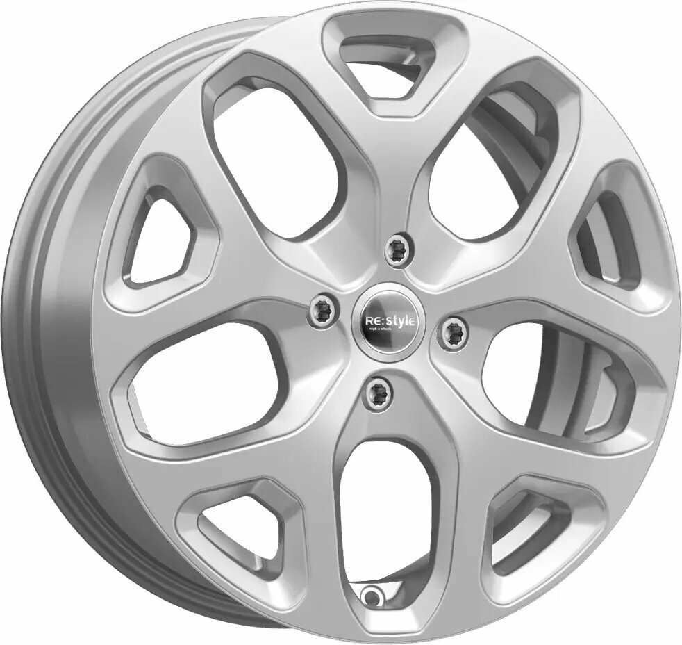 Диски КиК Vesta Cross КС869 16 / 4*100 ET43 D60.1 J6.5 Сильвер