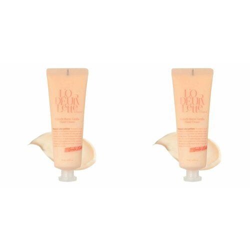 Крем для рук Lodeurlette увлажняющий с ароматом ванили In England Colorfit Burnt Vanilla Hand Cream 50 мл 2 шт 1218₽