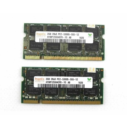 Оперативная память Hynix для ноутбука DDR2 4gb 2gb2 84900₽