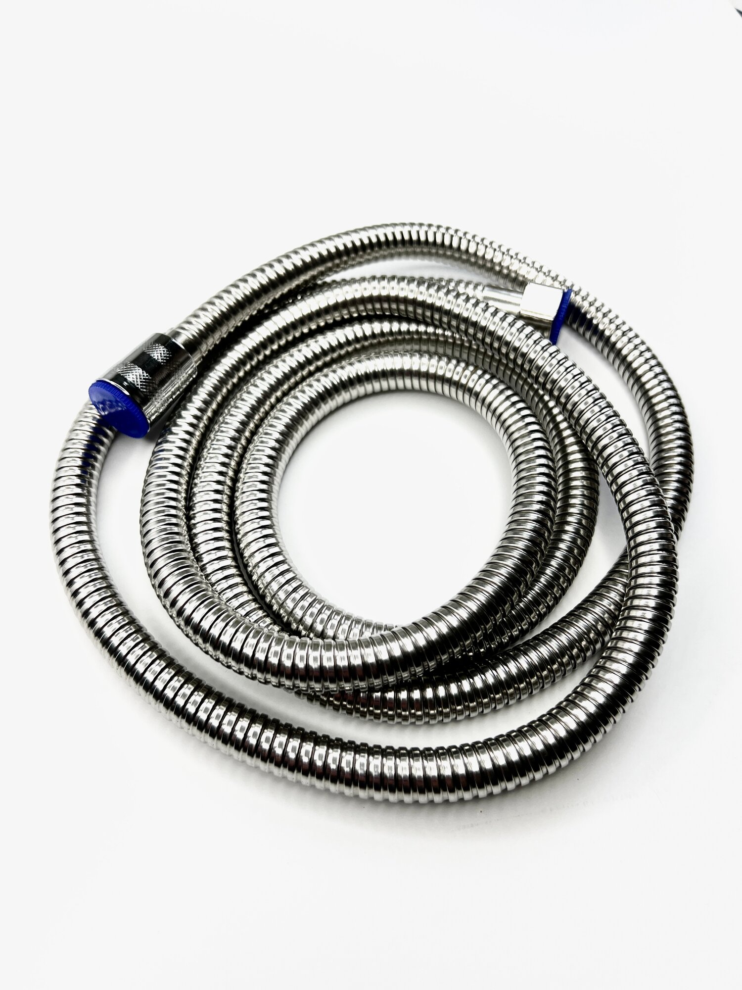 фото Шланг для душа армированный 2 метра, усиленный, для душевой/без излома