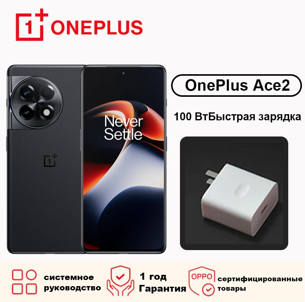 Смартфон-OnePlus-Ace2-16-512