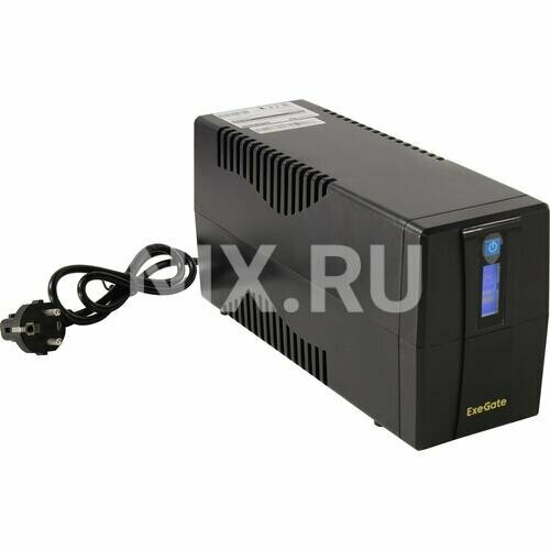 ИБП Exegate Power Smart ULB-1000. LCD. AVR.2SH. RJ. USB