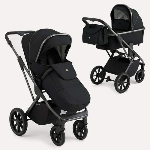 Изображение товара Детская коляска 2в1 Sweet Baby Ricci, цвет Black (Чёрный), артикул производителя 426669