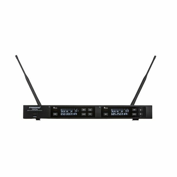 Радиосистема на два микрофона PASGAO PAW-920 Rx_2x PBT-801 TxB