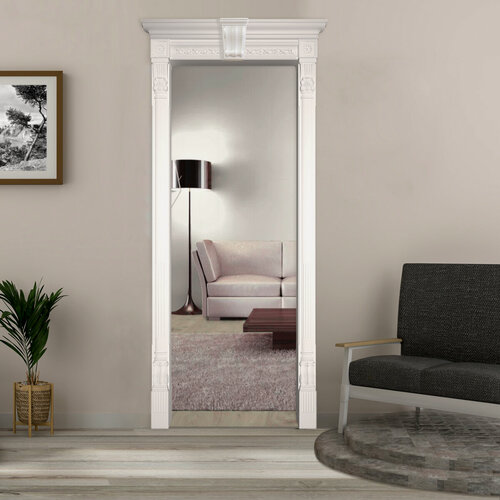 Изображение товара Арка межкомнатная Портал Кардинал, Лесма Стиль, белый эмалит 500-1000*200*2100