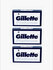 Лезвия Platinum Gillette для T-образного станка, 15 штук