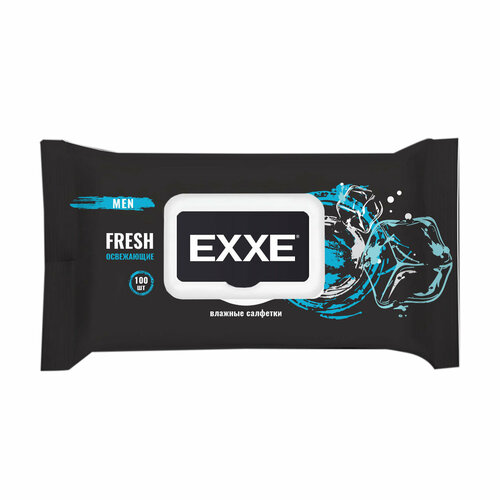 Влажные салфетки EXXE Men Fresh 100 шт 317₽
