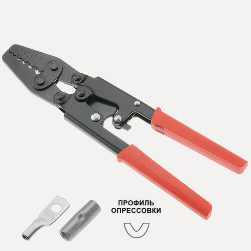 Изображение товара Пресс-клещи HD-6L для медных неизолированных наконечников 0,5-6 кв. мм