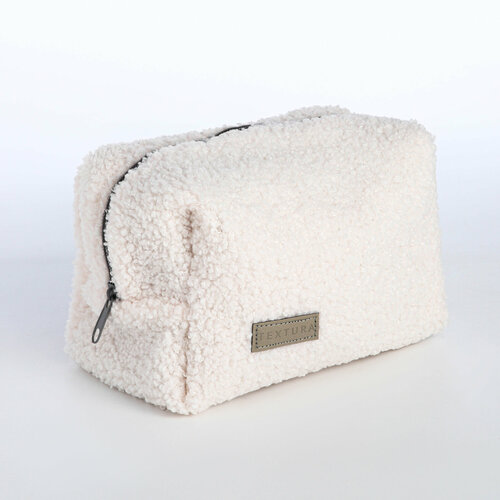 Косметичка 10х13х19 см, белый