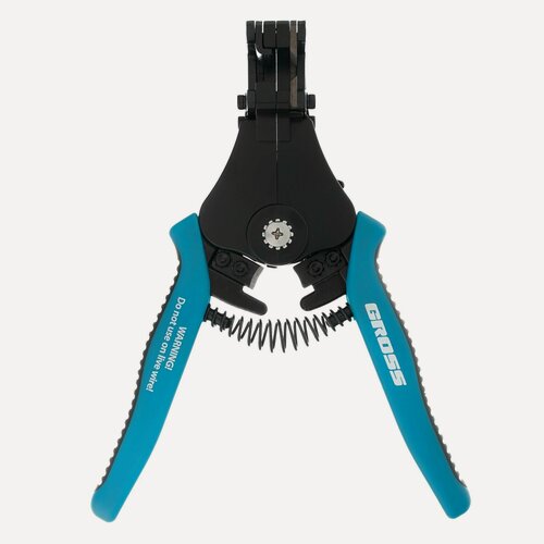 Изображение товара Щипцы для зачистки электропроводов 0.5, 1.0, 1.5, 2.5, 4.0, 8.0 мм/кв (8-22AWG) лезвие SK5 Gross