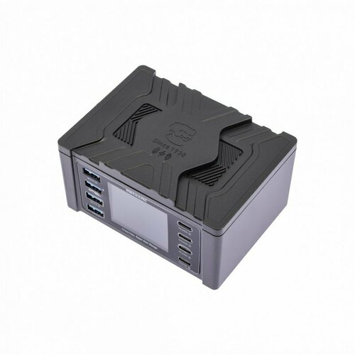 Зарядная станция Mechanic V-Power 8 Max с беспроводной зарядкой QC 3.0 (115 Вт/4 USB/4 Type-C PD)