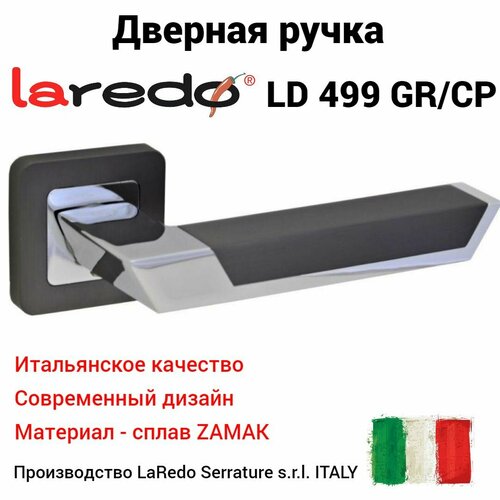 Дверная ручка для стальных и межкомнатных дверей Laredo LD 499 1795₽