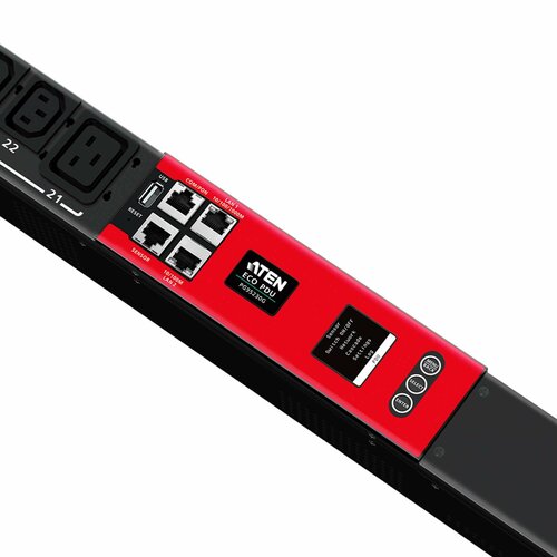 ATEN 32A 30-Outlet 24xC136xC19 Outlet-Metered Switched eco PDU 255672₽