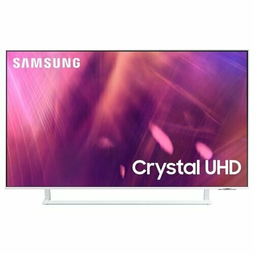 Телевизор Samsung UE43AU9010UXRU, диагональ 43", 4K, 60Гц, Wi-FI, DLNA, 2 динамика, белый