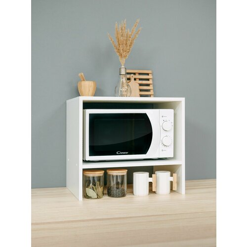 Полка для микроволновки на кухню настольная