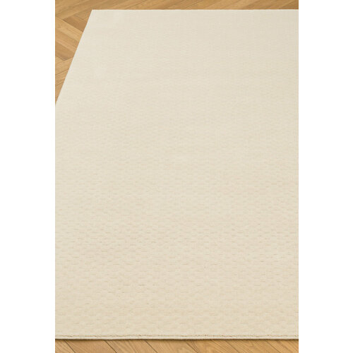 Ковер на пол 0,8 на 1,6 м в спальню, гостиную, белый Tone OT5260-O296