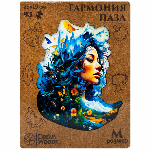 Дер. Пазл фигурный 