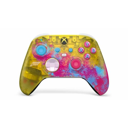 Геймпад Microsoft беспроводной Xbox Series / One S X Wireless Forza Horizon 5 Limited Edition (Model: 1914) 4 ревизия с bluetooth розовый, голубой