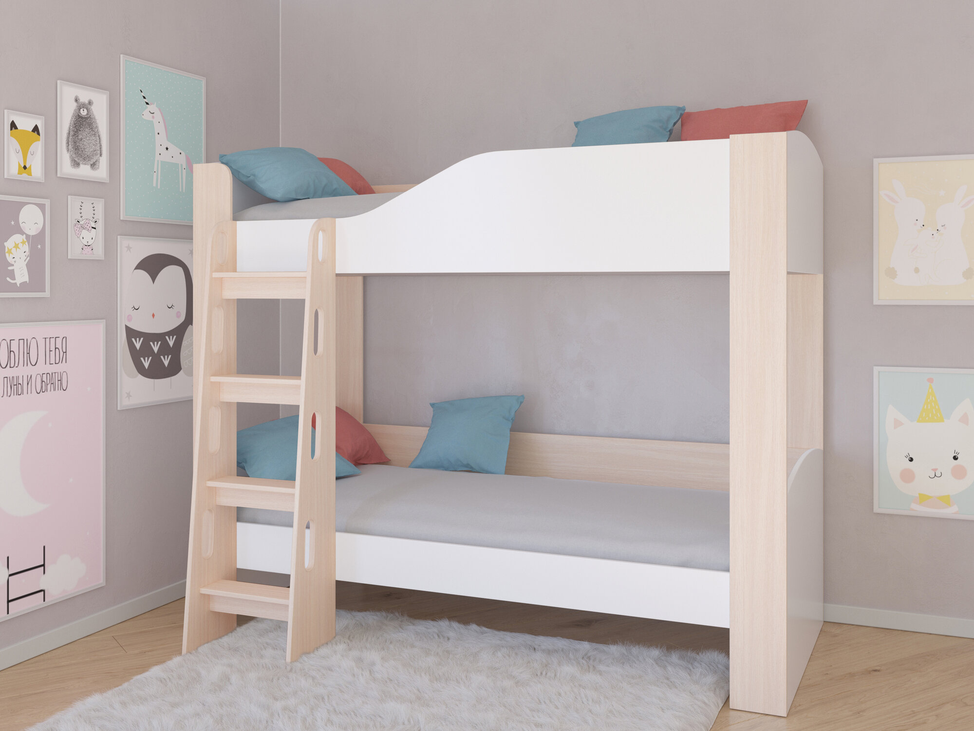 фото Кровать одноярусная Астра