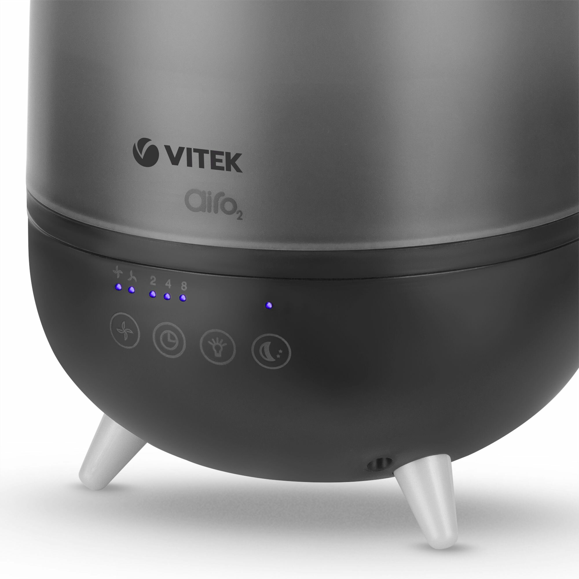 Увлажнитель воздуха Vitek VT-2356 черный, мощность 20Вт, ультразвуковой, объем резервуара 2л — фото 1