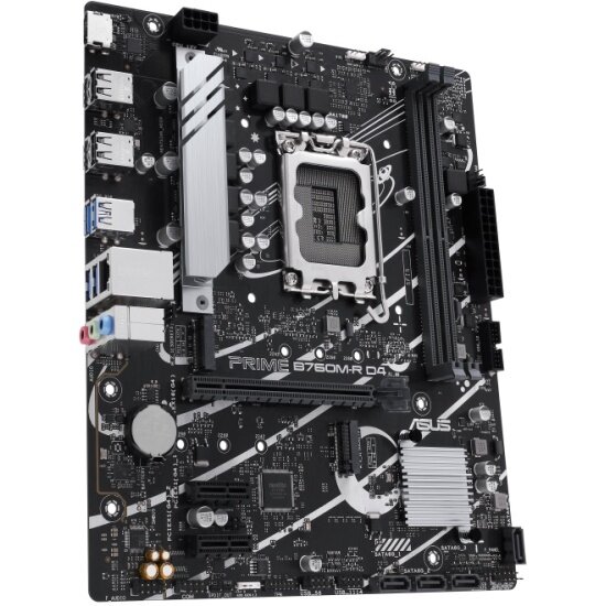 Материнская плата Asus PRIME B760M-R D4 (LGA1700, mATX) — фото 1