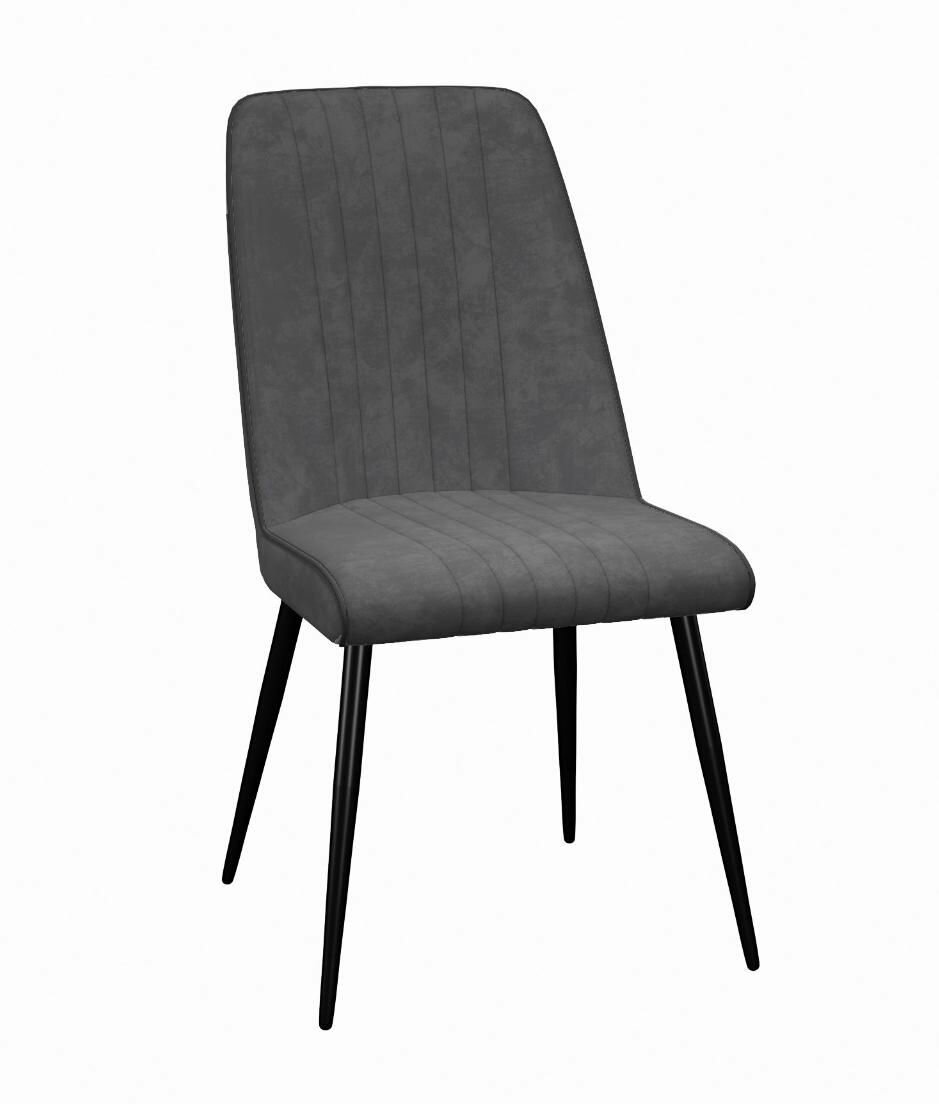 Стулья для кухни и офиса DikLine 325 Gr Graphite, ножки черные