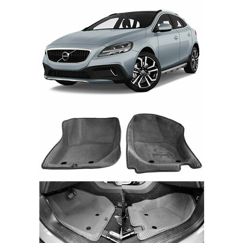 Volvo V40 Cross Country пресс борта 2012 - 2019 коврики EVA Smart Комплект в салон 4536₽