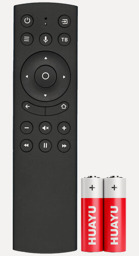 Изображение товара Пульт Huayu VOICE RC18BOX, для телевизора DEXP, Hyundai, Hartens, Novex, HI, Telefunken, Leff, AMCV, ECON, YUNO, Vekta, BBK, HIPER