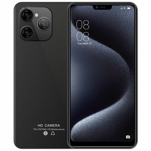 Смартфон телефон сенсорный 15ProMax Чёрный 6899₽