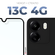 Комплект 2 в 1: Чехол + стекло Redmi 13C 4G / противоударный сили...