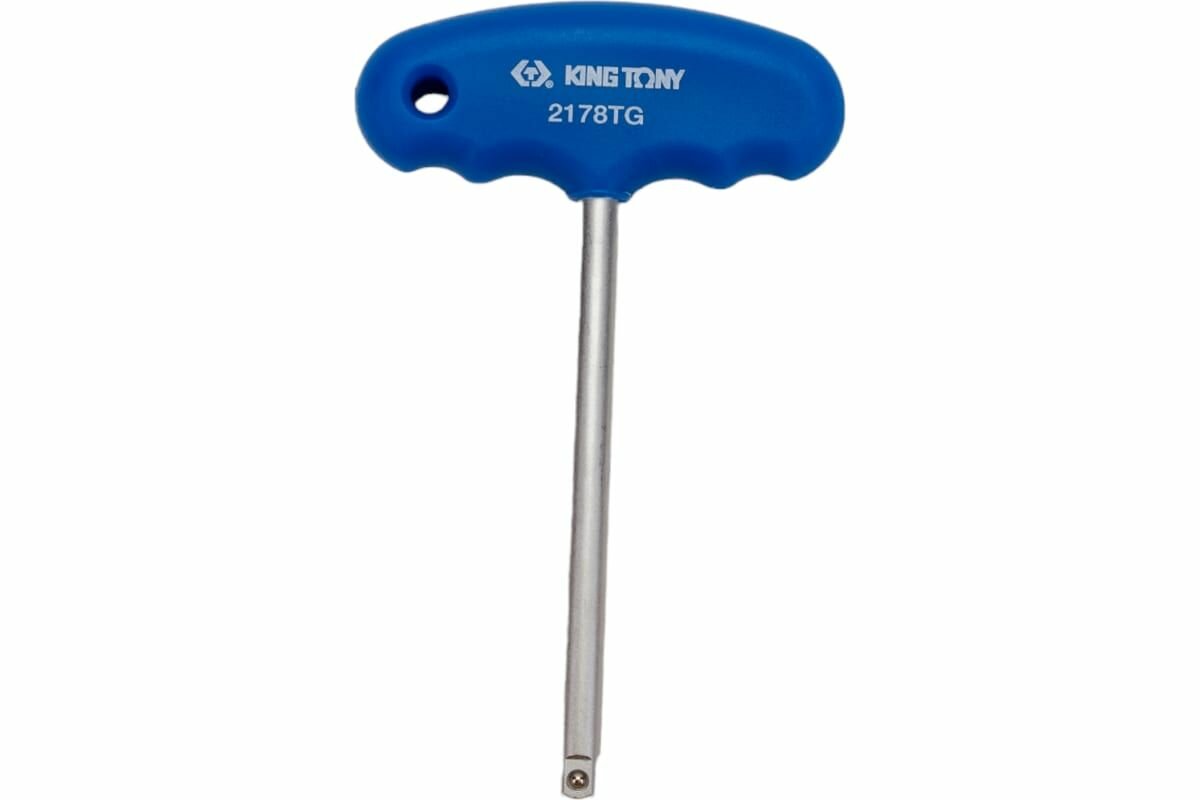 KING TONY Вороток 1/4", 154 мм, Т-образный 2178TG — фото 1