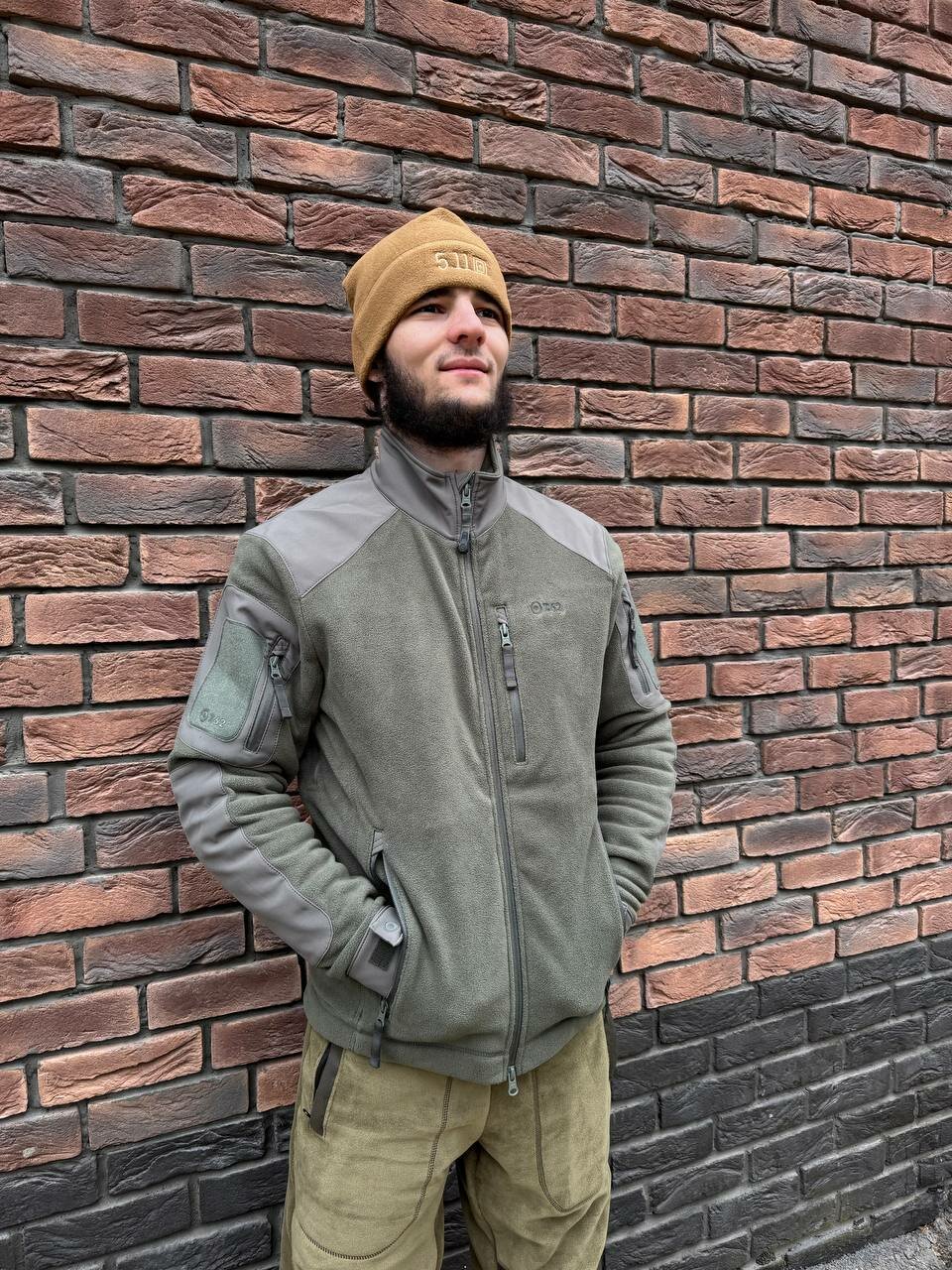 Куртка спортивная ГОРЕЦ Базовая коллекция размер 56-58/182-188 зеленый