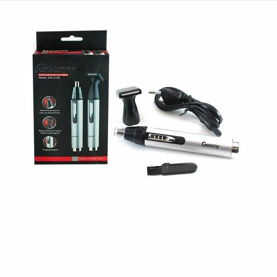 Триммер для носа и ушей GEEMY GM-3105 — фото 1