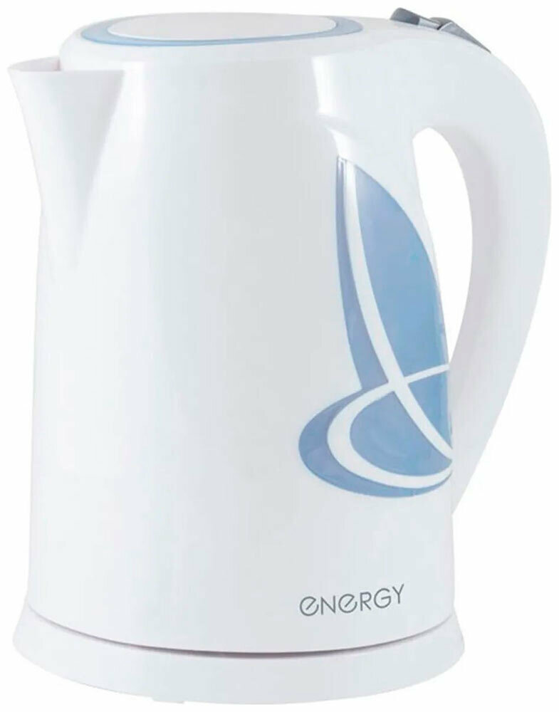 Электрический чайник Energy E-211 153115 бело-голубой, голубой, белый