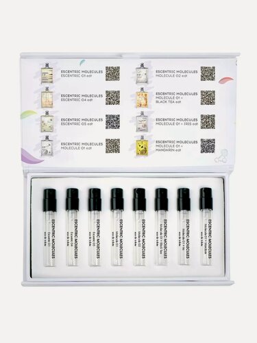 Изображение товара Набор Aroma Box Escentric Molecules, 8 ароматов, унисекс, 1.5мл, миниатюры