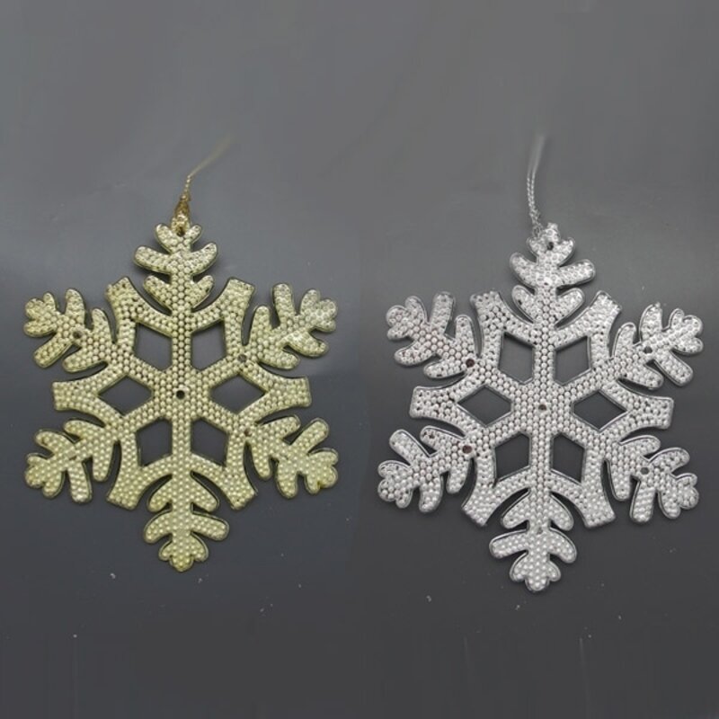 Ремеко Новогоднее украшение  14 Снежинка  10 см 7619027