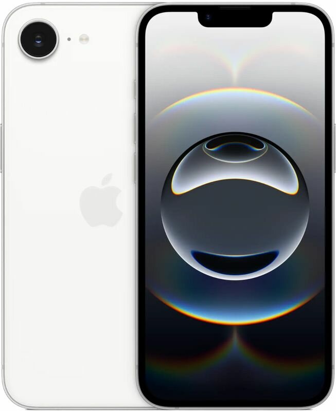 Смартфон Apple iPhone 16E 256 ГБ, SIM + eSIM, White (Белый) РСТ год гарантии