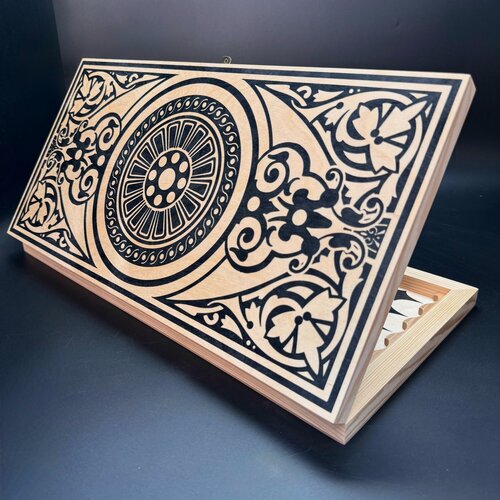 Изображение товара Нарды Деревянные "Египетский Орнамент"50см