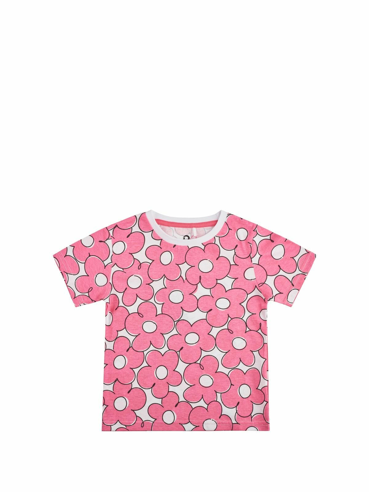 Футболка Kari Kids, размер 2-3, розовый