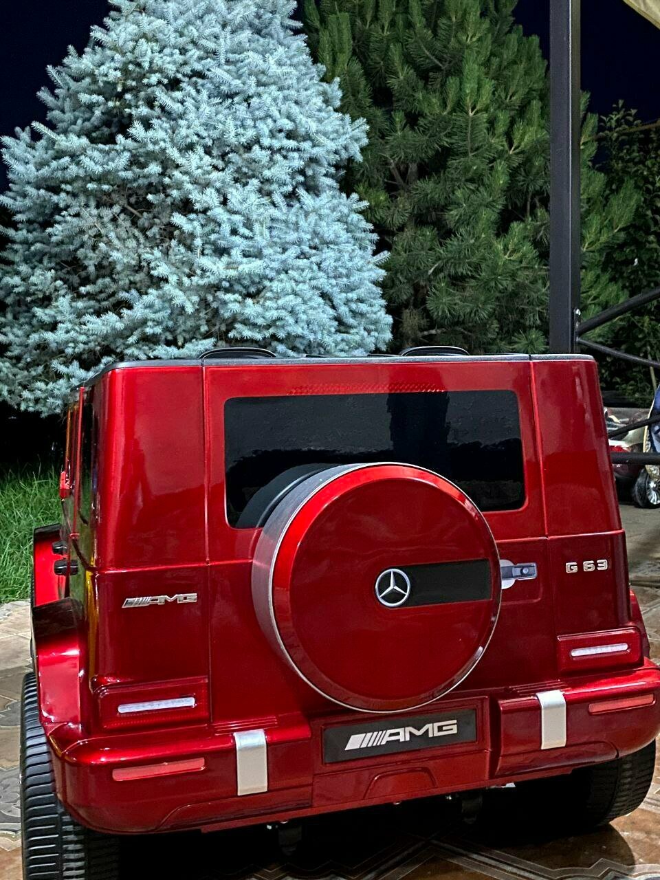 Электромобиль Helik Mercedes-Benz Lamborghini, 2 места, для детей от 1 года, пульт ДУ — фото 1