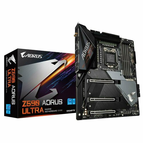 GIGABYTE Материнская плата Z590 S1200 ATX Z590 AORUS ULTRA GIGABYTE 193567₽