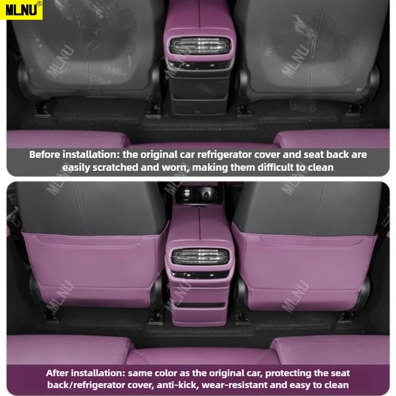 Аксессуары И Комплектующие Для Холодильников Xiaomi Задняя противоударная пластина для заднего холодильника для аксессуаров Xiaomi SU7 2025/2024 — ABS, противоударная, автомобильная клейкая установка, 2022-2023 гг