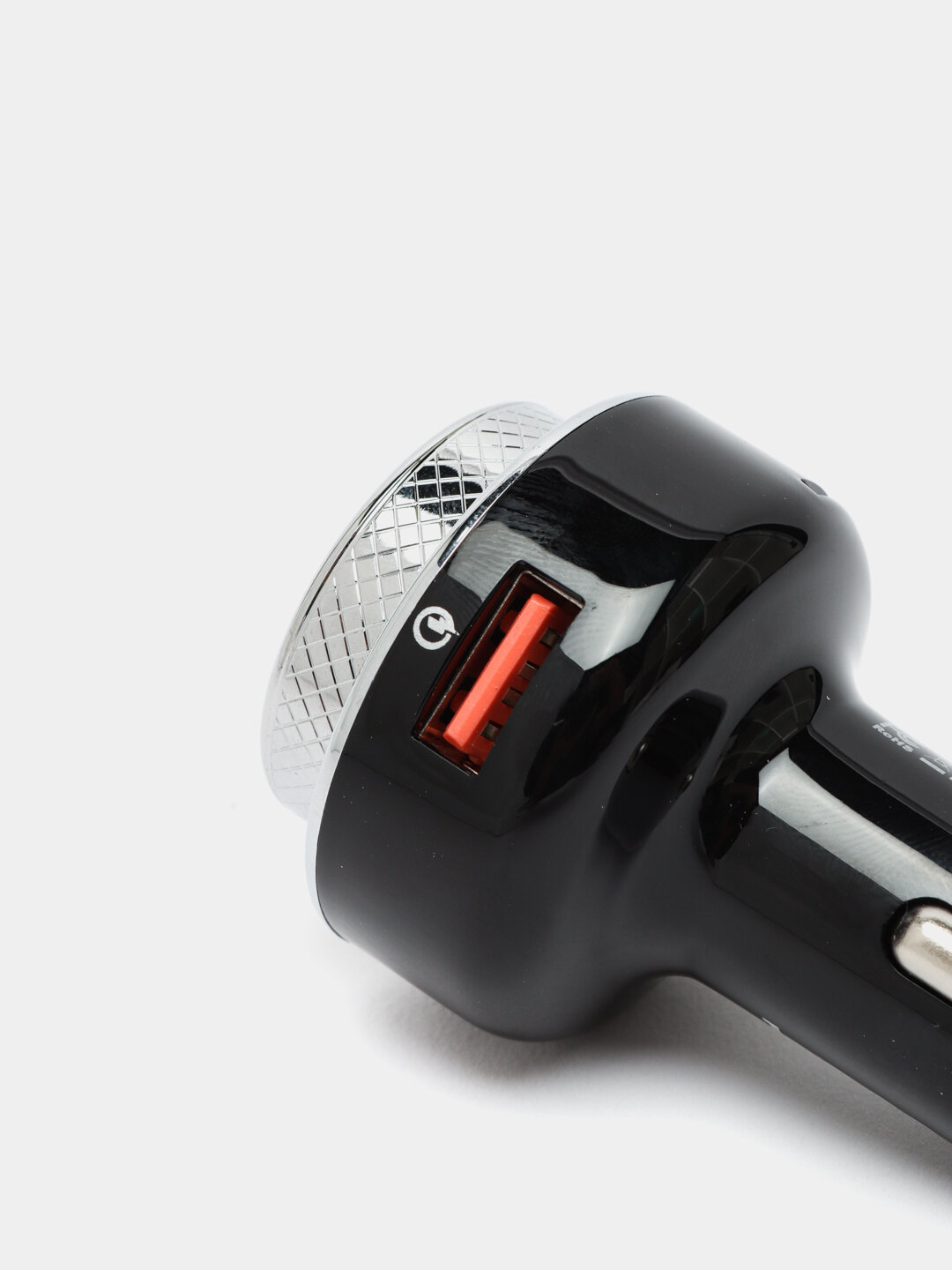 FM-трансмиттер Hoco DGC16 автомобильный, USB 10 Вт + 18 Вт, TF-карта, поддержка MP3/WMA/WAV/FLAC, быстрая зарядка