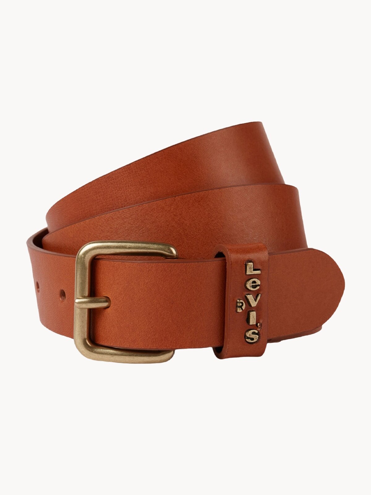 Ремень Levi's для женщин, размер 90, коричневый