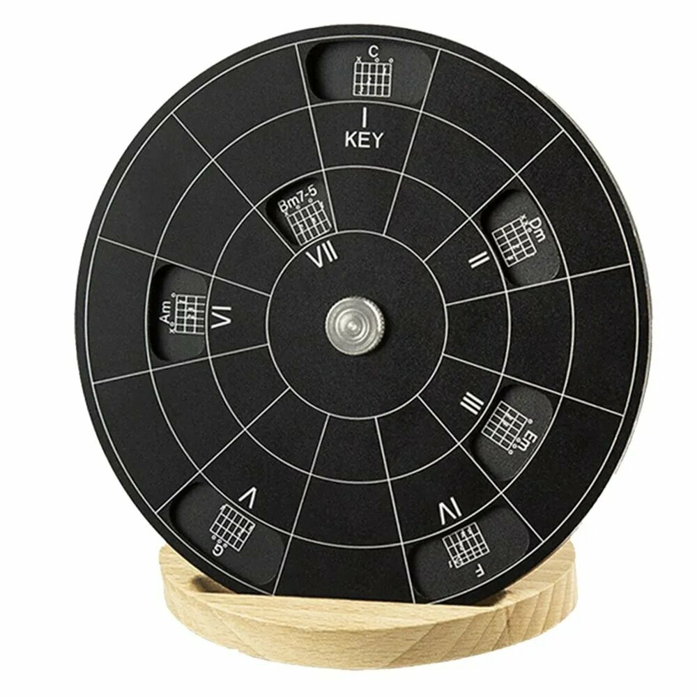 Инструмент для мелодии Circle of Fifths Wheel с подставкой и сумкой для хранения