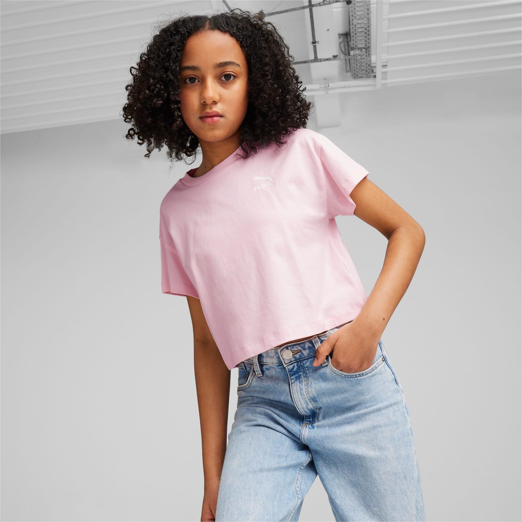 Футболка PUMA Better Classics Tee, размер 152-158, Whisp Of Pink